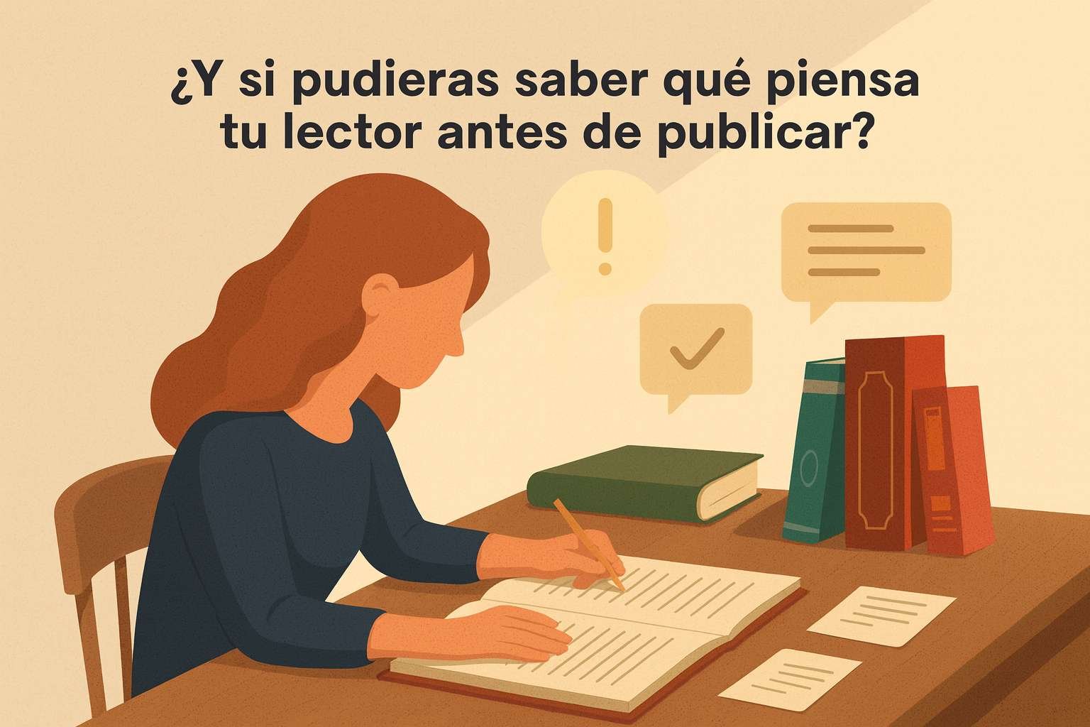 Cómo conseguir opiniones sinceras antes de publicar tu libro